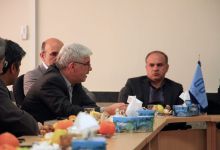 نشست هیات رئیسه دانشگاه صنعتی شاهرود با دانشکده مهندسی عمران